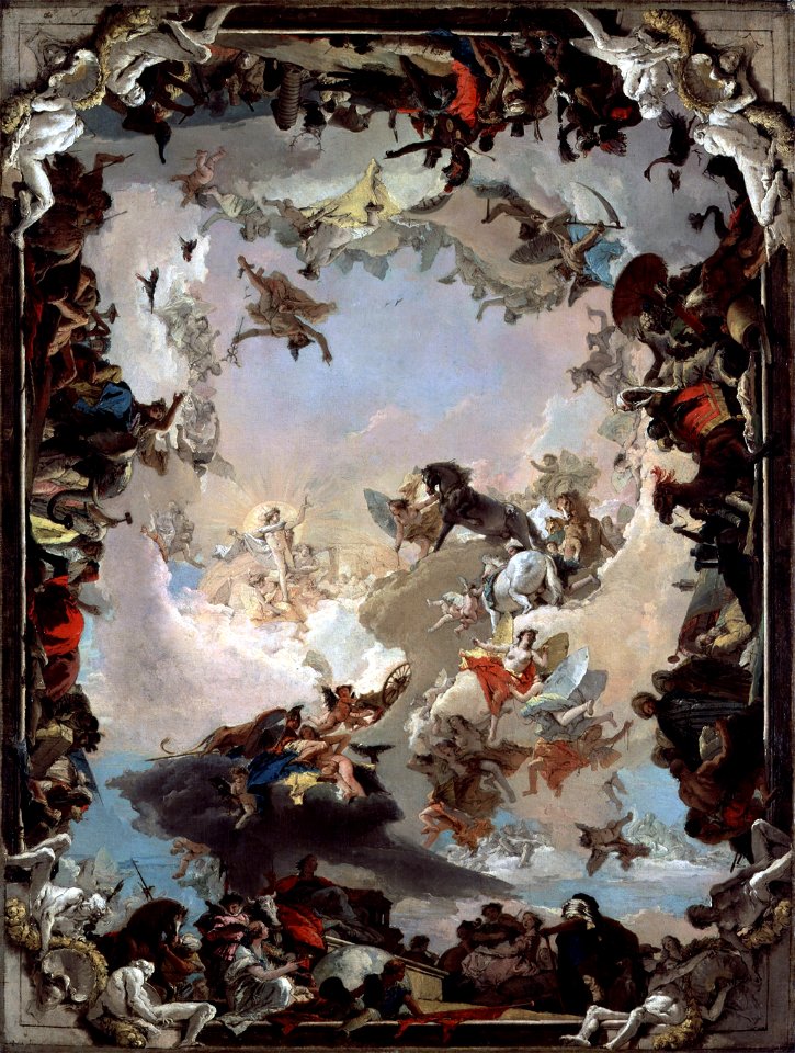 Giovanni Battista Tiepolo - Allegory of the Planets and Continents