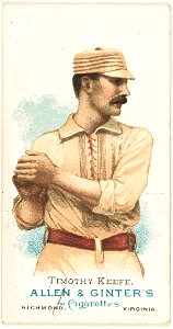 Timothy Keefe, New York Giants, baseball card portrait LCCN2007678537