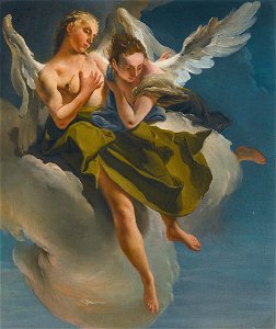 Tiepolo - TWO ANGELS IN FLIGHT, Pallucchini 46