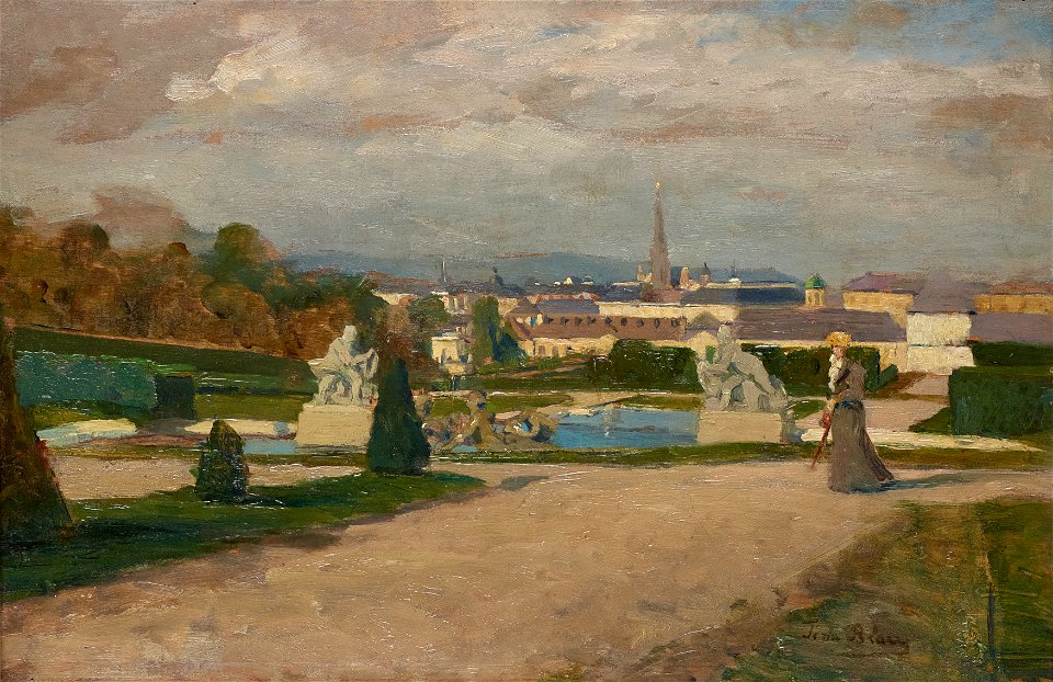 Tina Blau - Aus dem Belvedere - 10717 - Österreichische Galerie Belvedere