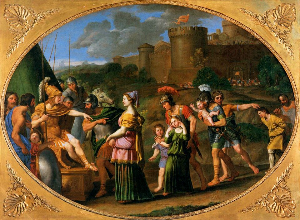 Timoclea Before Alexander the Great by Domenichino
