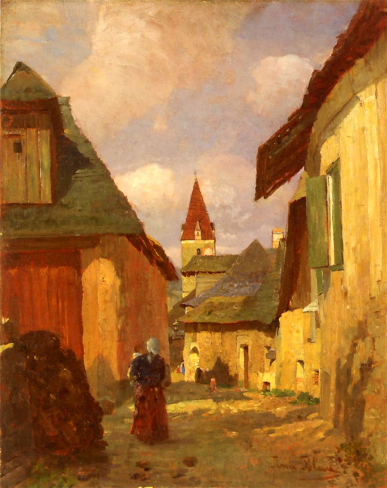 Tina Blau, Aus Weißenkirchen in der Wachau