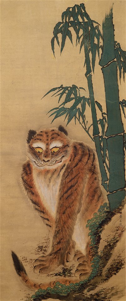 Tiger by Nakasone Shōzan, Honolulu Museum of Art