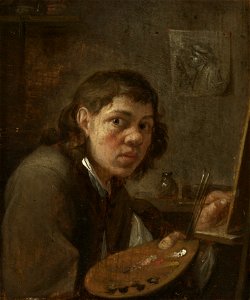 Gillis van Tilborch- Self-Portrait