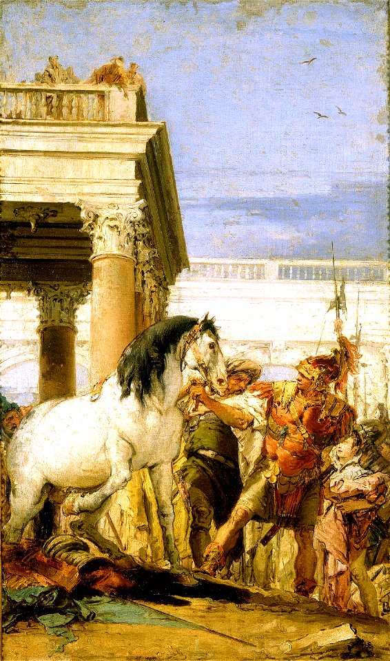 Tiepolo, Giambattista-Alexandre et Bucéphale-Paris, Petit Palais