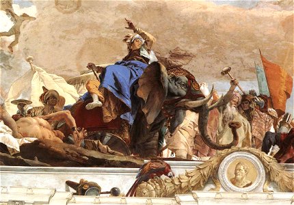 Tiepolo, Giovanni Battista - Apollo and the Continents - Asia - 1752-53