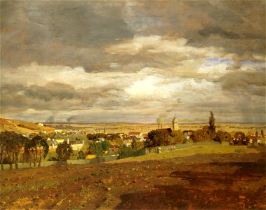 Tina Blau Blick auf Heiligenstadt