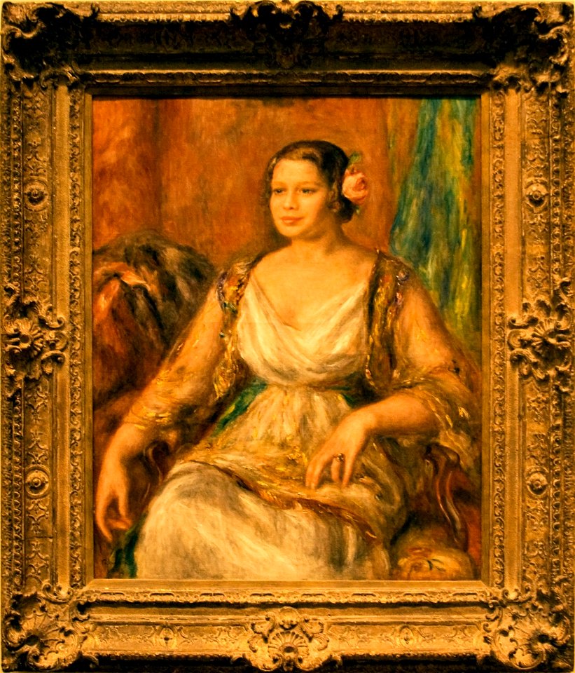 Tilla Durieux by Renoir