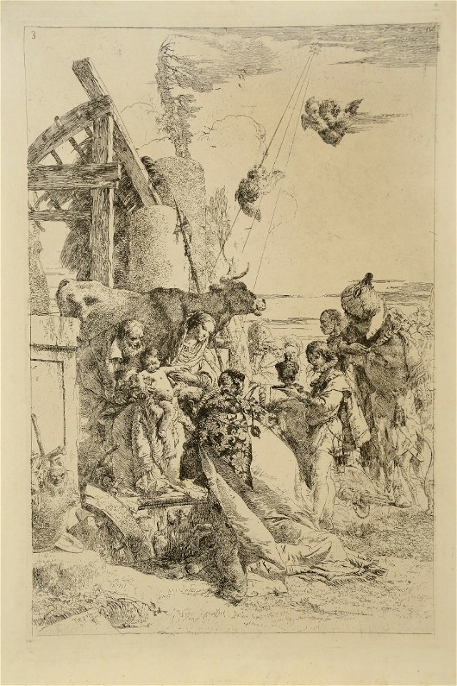 Tiepolo - Adoração dos Reis Magos