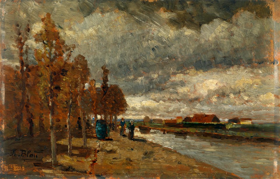 Tina Blau Kanal in Holland