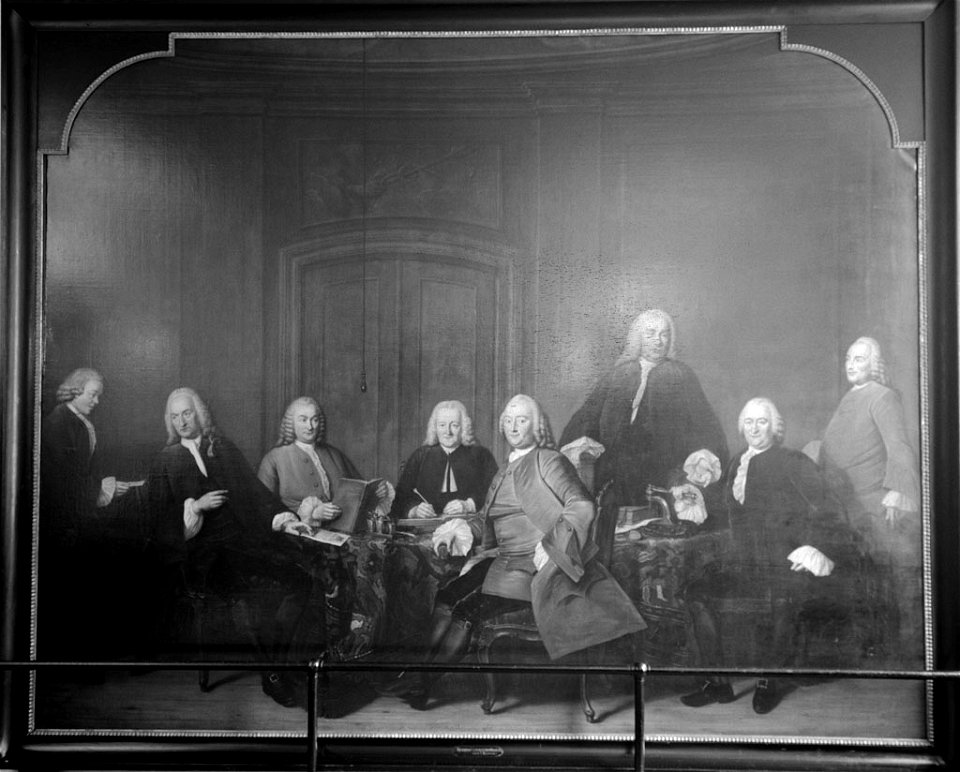 Tibout Regters - De inspecteurs van het Collegium Medicum - SA 1480 - Amsterdam Museum