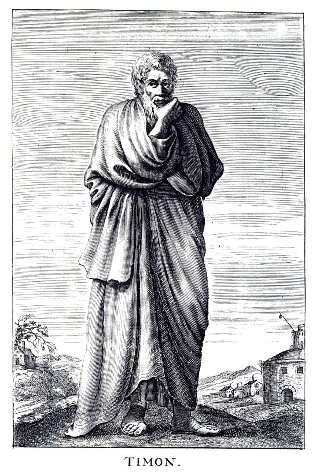 Timon in Thomas Stanley History of Philosophy