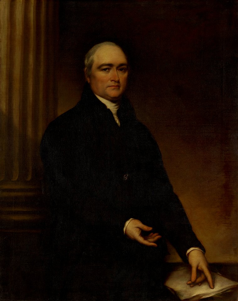 Timothy Dwight IV by John Trumbull 1817