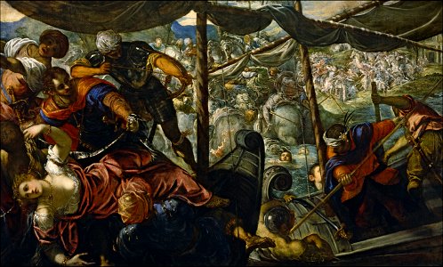 Tintoretto Rape of Helen