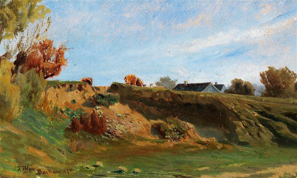 Tina Blau - Summer Landscape in Dachau