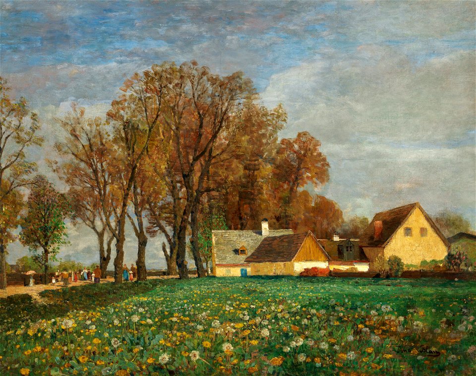 Tina Blau-On the Schleißheimerstraße