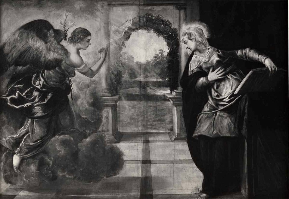 Tintoretto - Annunciazione, inv. 298A