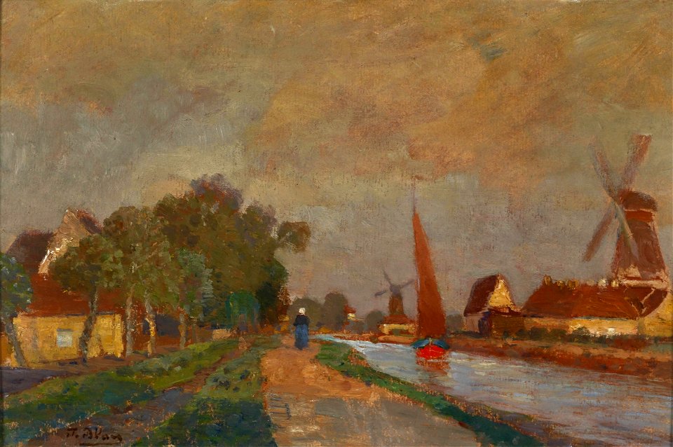 Tina Blau Motiv aus Franeker