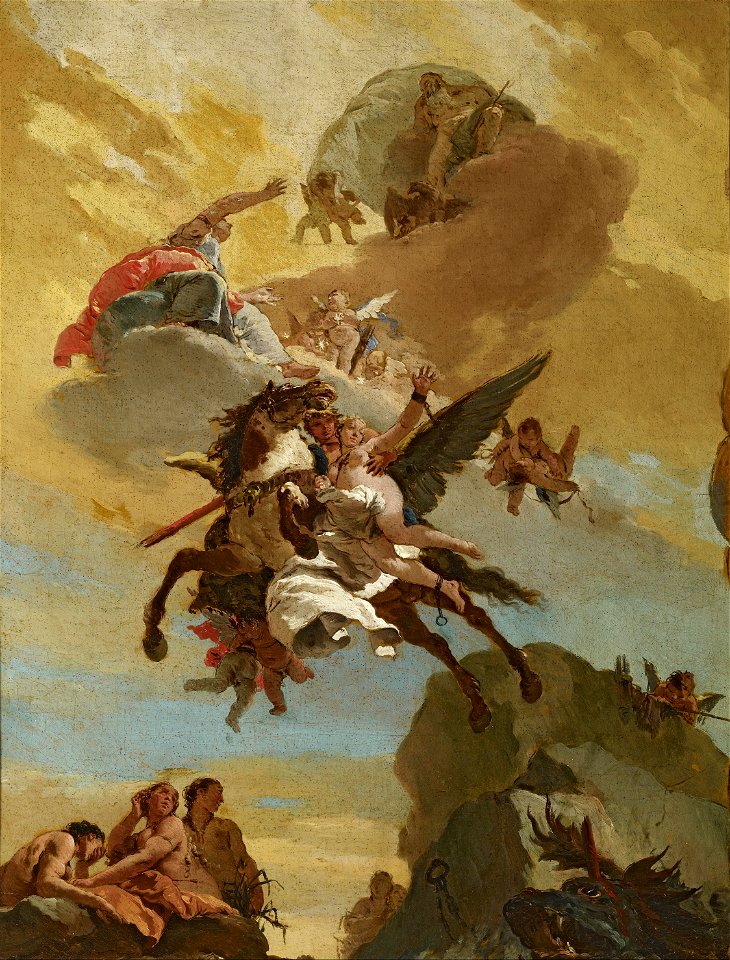 Tiepolo - Perseus and Andromeda, ca. 1730–31