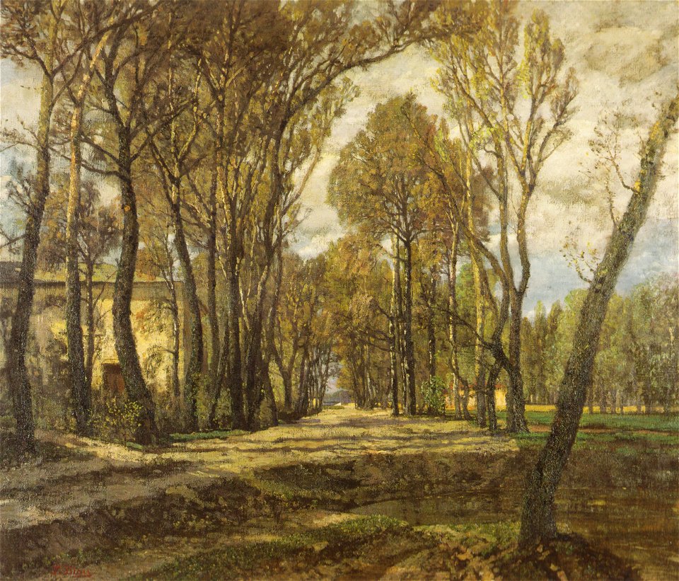 Tina Blau – Atelier, 1907