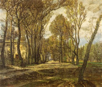 Tina Blau – Atelier, 1907