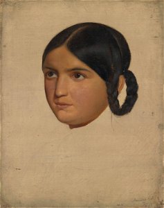 Adolph Tidemand - Portrat Study of Mariuccia - NG.M.00302-053 - National Museum of Art, Architecture and Design