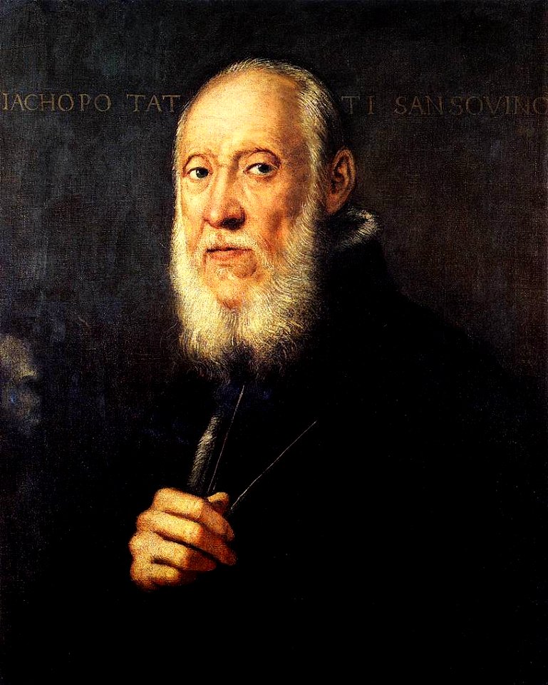 Jacopo Tintoretto - Portrait of Jacopo Sansovino - WGA22689