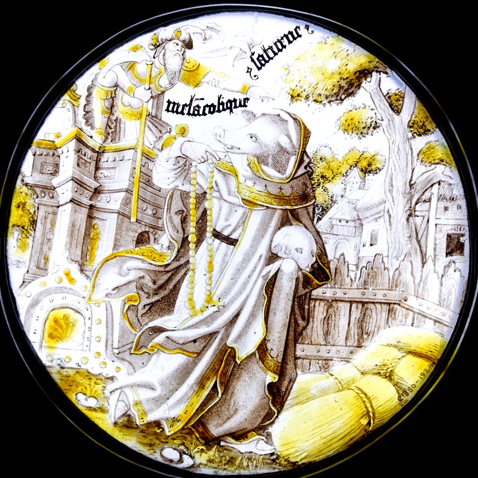 Time banishing Melancholy VandA C.1380-1924