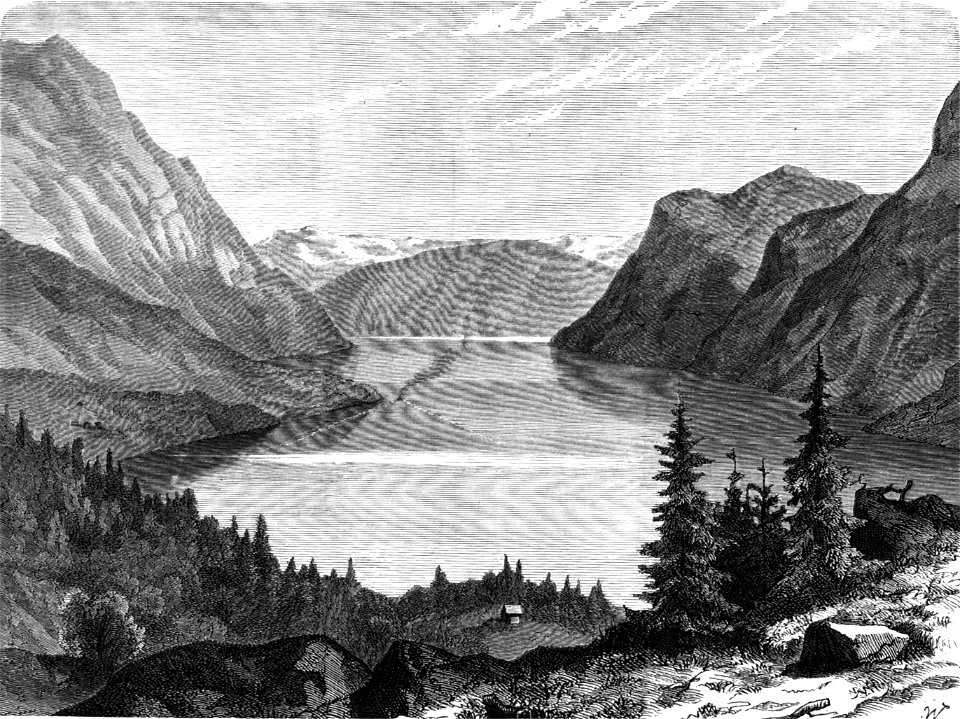 Tinsøen i Thelemarken