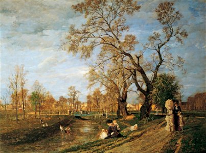 Tina Blau - Frühling im Prater - 2233 - Österreichische Galerie Belvedere