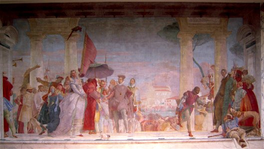 Tiepolo Reception of Henri III at Villa Contarini
