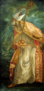 Tintoretto Nikolaus von Bari@Kunsthist. Museum Wien