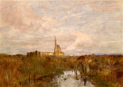 Tina Blau Ägyptischer Palast Weltausstellung 1873 Wien