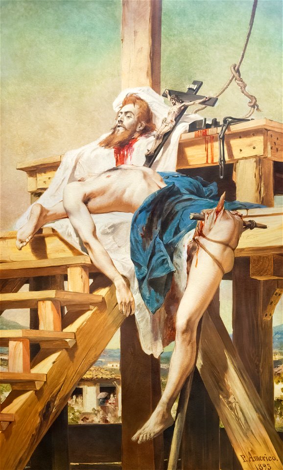 Tiradentes quartered (Tiradentes escuartejado) by Pedro Américo 1893