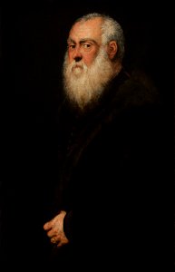 Jacopo Robusti,called Tintoretto - Man with a White Beard - Google Art Project. Free illustration for personal and commercial use.