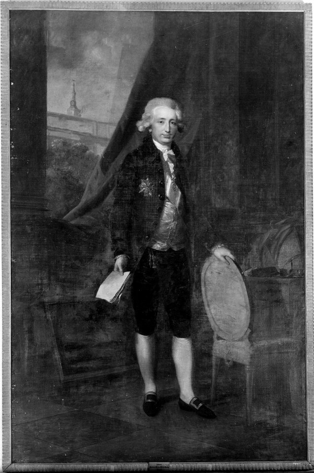 Tischbein - Frederik Anton II Wedel-Jarlsberg - Norsk portrettarkiv, Riksantikvaren - W000120