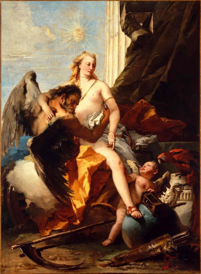Time Unveiling Truth - Tiepolo - MFA Boston