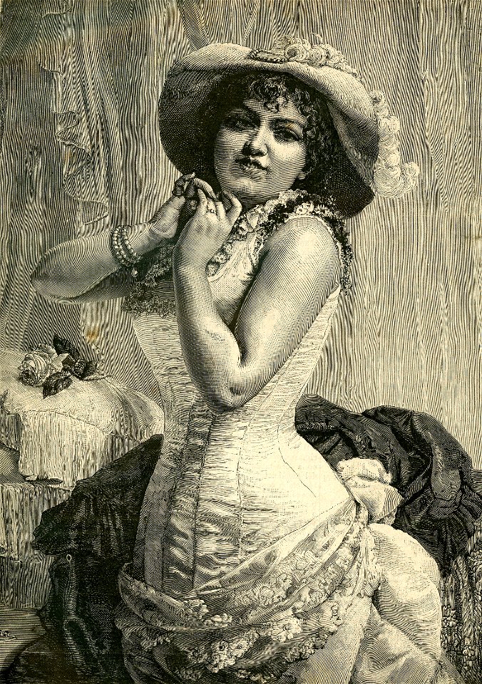 Tipi carnevaleschi Piacerò – quadro di Ernesto Fontana
