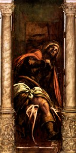 Tintoretto, Jacopo - Saint Roch. Free illustration for personal and commercial use.