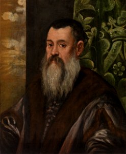 Tintoretto (Jacopo Robusti) - Portrait of a Gentleman - BF836 - Barnes Foundation
