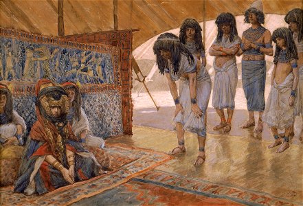 Tissot Sarai Is Taken to Pharaoh's Palace