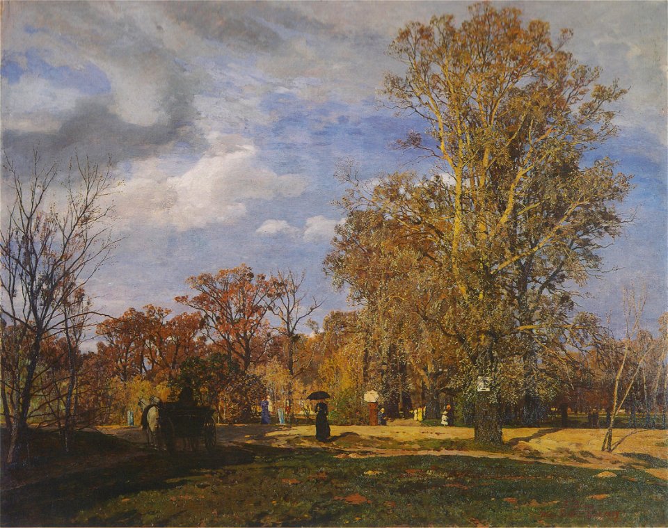 Tina Blau – April Day in the Prater, 1889