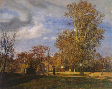 Tina Blau – April Day in the Prater, 1889