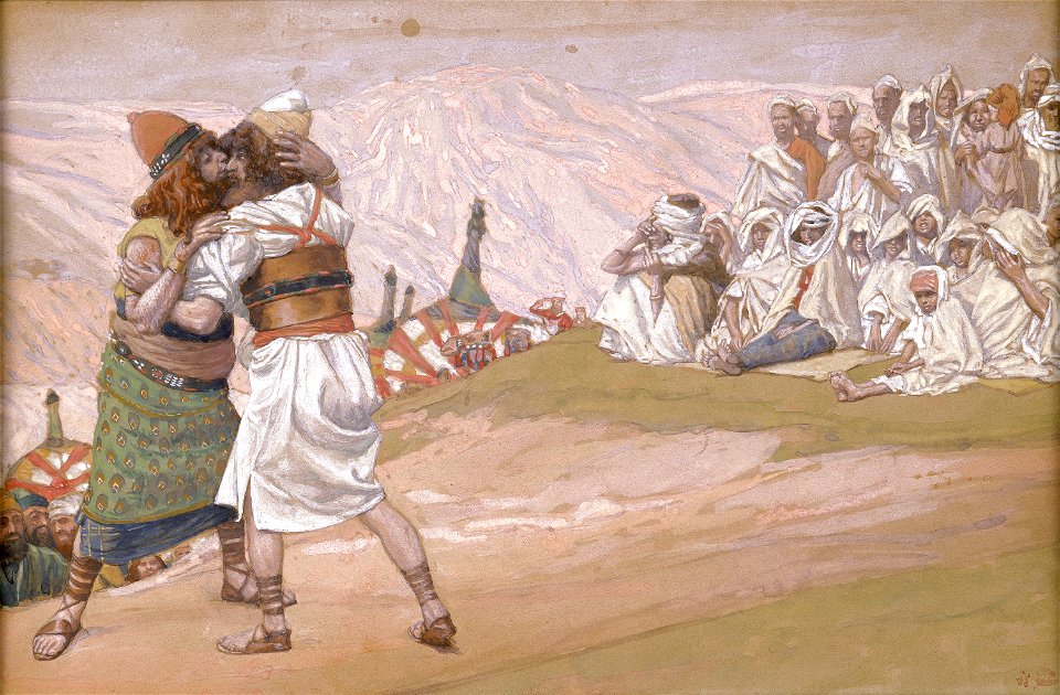 Tissot The Meeting of Esau and Jacob