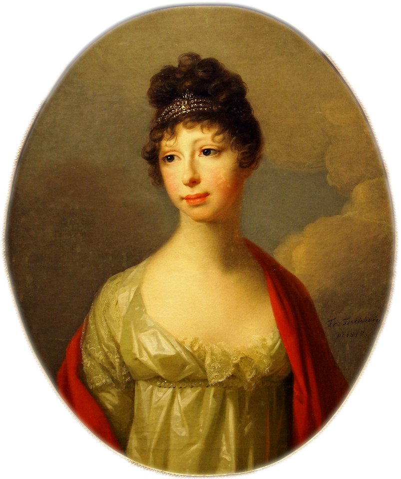Tischbein Maria Pawlowna Erbprinzessin v Sachsen-Weimar@Goethe-Museum Frankfurt a.M.20170819