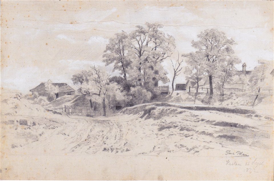 Tina Blau - Ansicht von Haslau