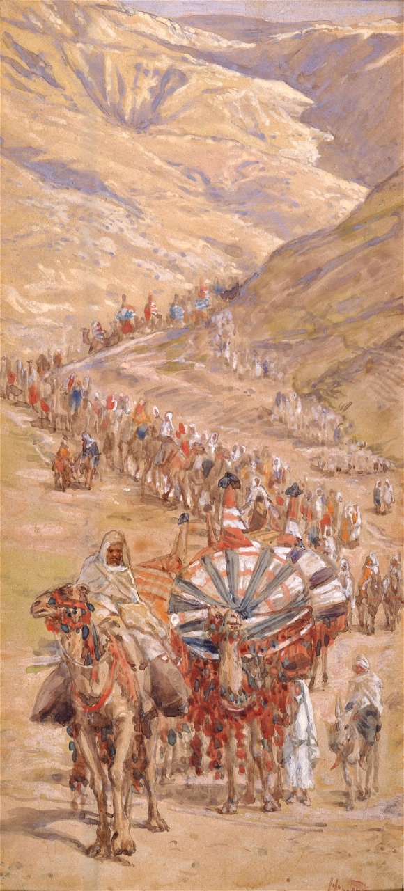 Tissot The Caravan of Abraham