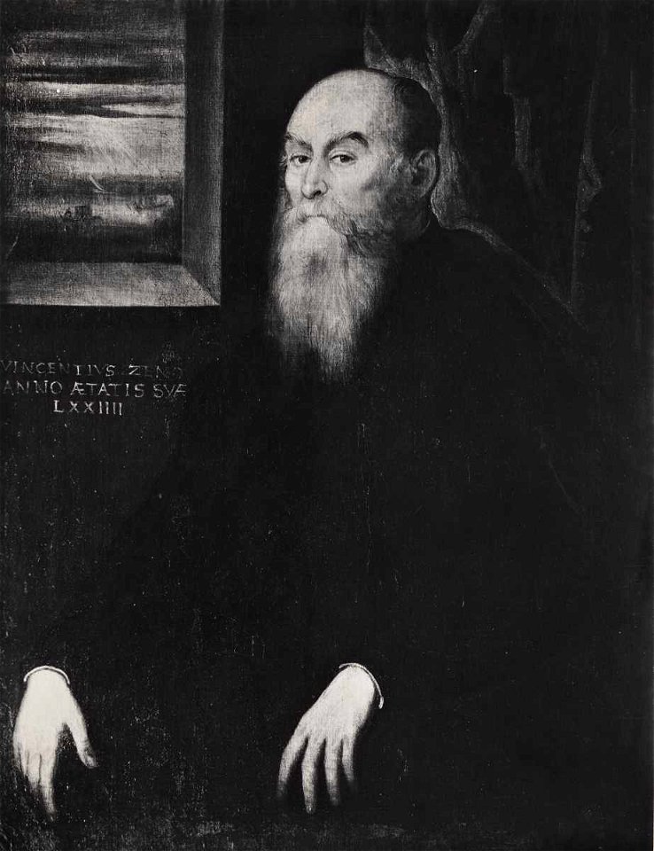 Tintoretto - Ritratto di Vincenzo Zeno, 1560 ca. - 1565 ca., inv. 131