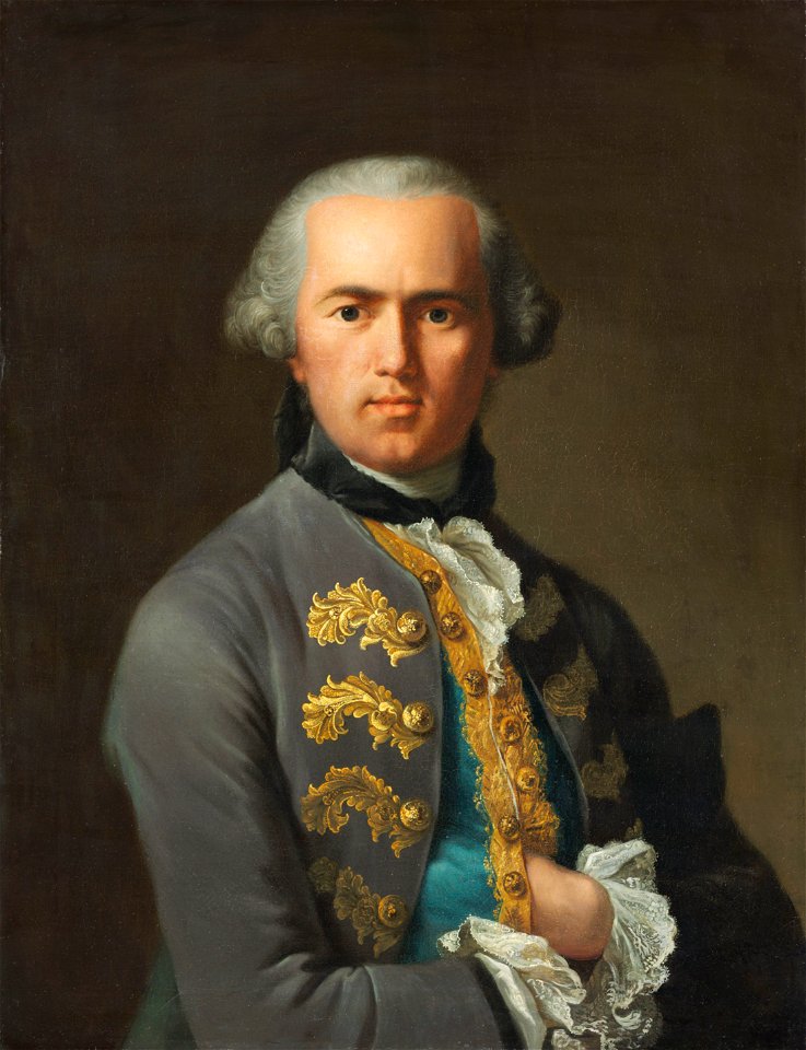 Johann Heinrich Tischbein - Selbstbildnis in mittleren Jahren (ca. 1760)