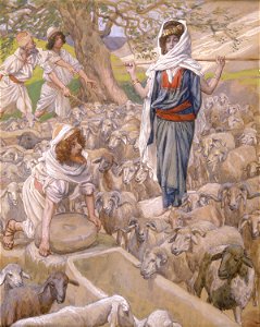 Tissot Jacob and Rachel at the Well